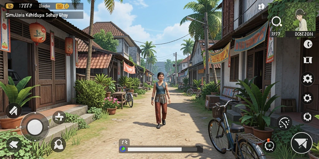 Tampilan gameplay seru dan interaktif dari game Simulasi 2757.