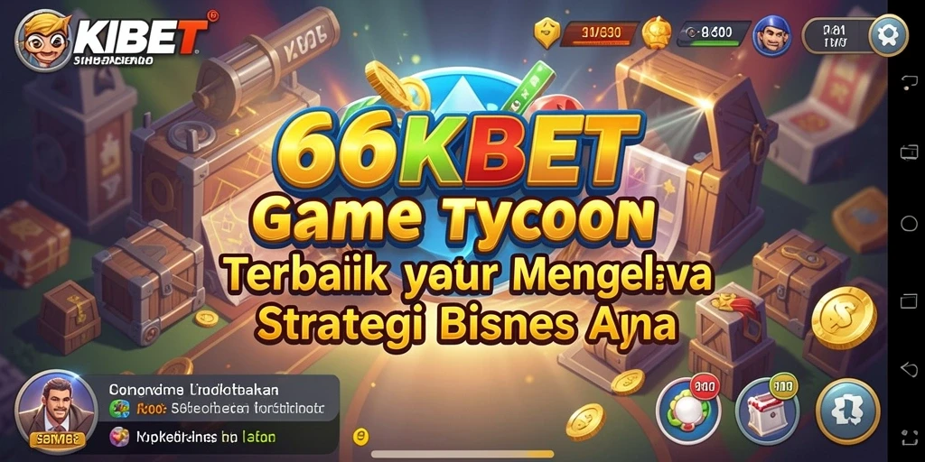 Tangkapan layar 66KBET menampilkan pemain yang sedang mengelola bisnis dengan sukses.