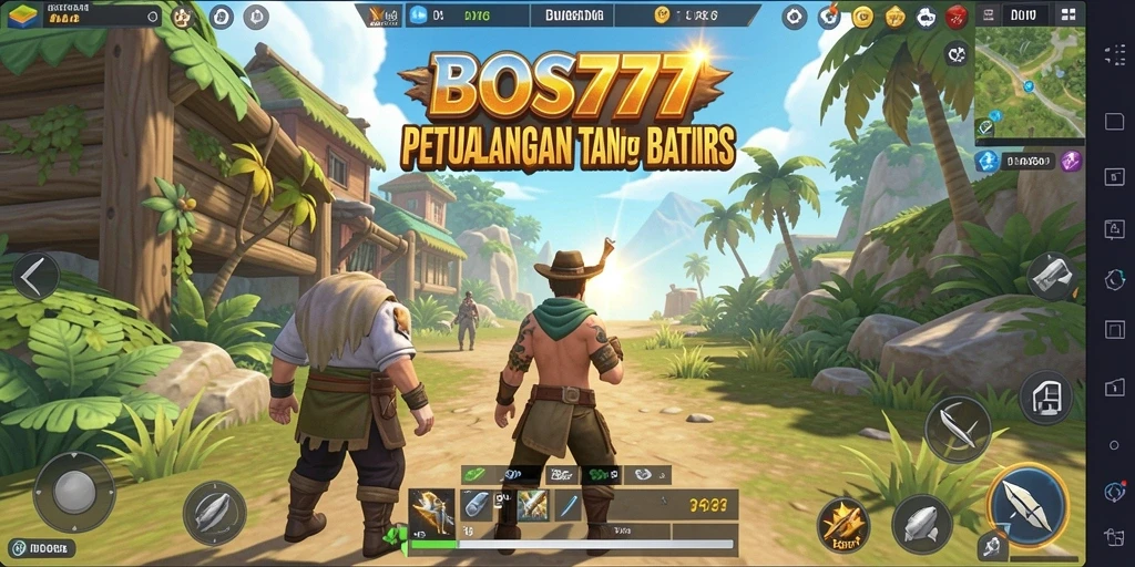 Tangkapan layar gameplay BOS777 yang menampilkan pengalaman eksplorasi dunia terbuka.