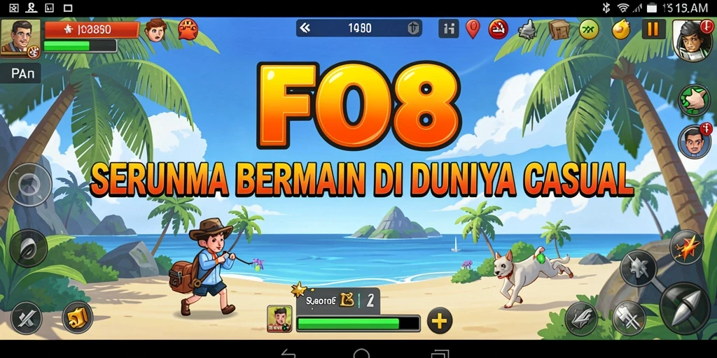 Screenshot dari gameplay seru FO8 menunjukkan keseruan bermain di dunia Casual.