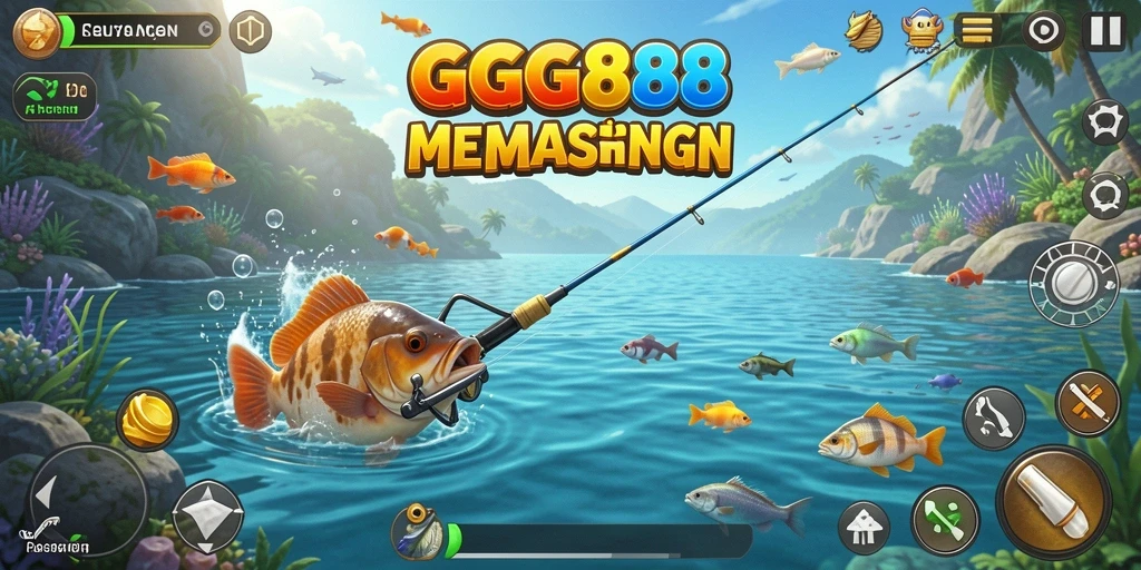 Tangkapan ikan besar dalam gameplay GGG888 yang menakjubkan.