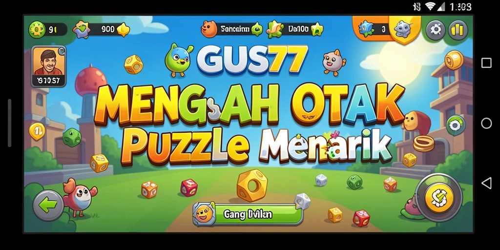 Tampilan gameplay GUS77 yang seru dan menantang di setiap level.