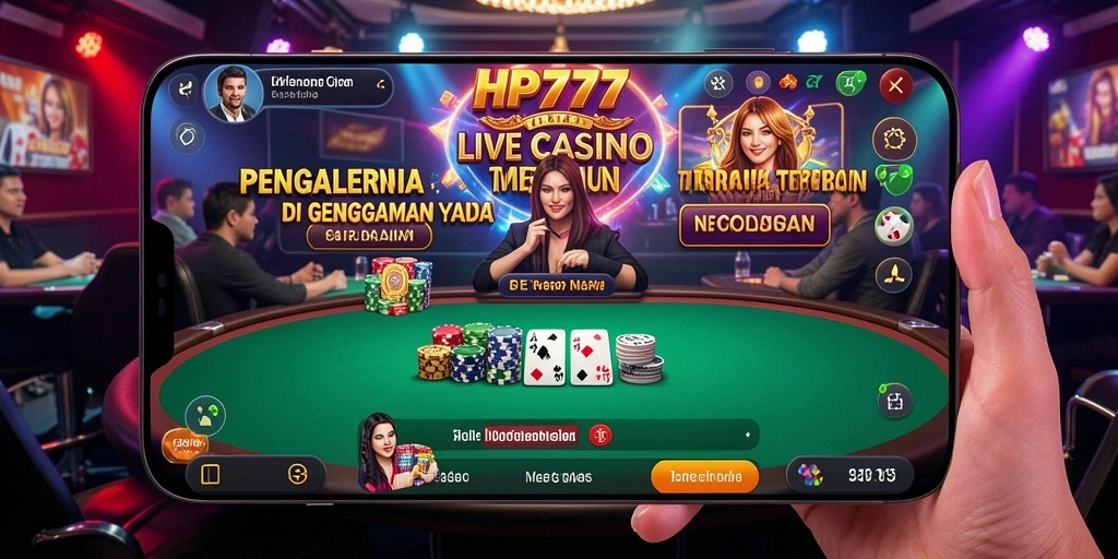 Gameplay langsung yang mendebarkan dari HP777.