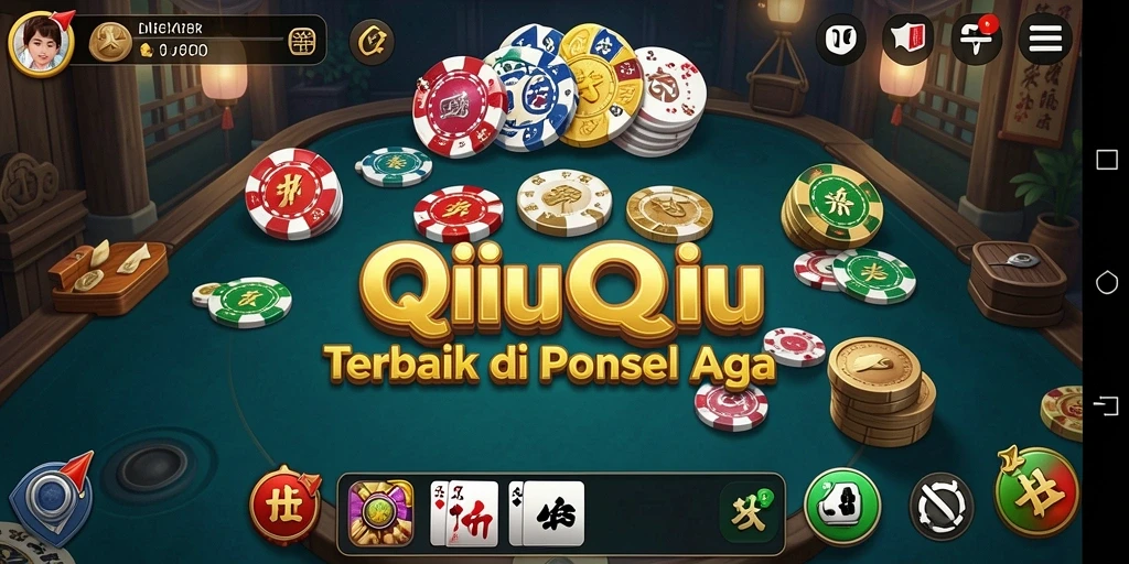 Screenshot utama L777 menunjukkan aksi seru permainan QiuQiu.