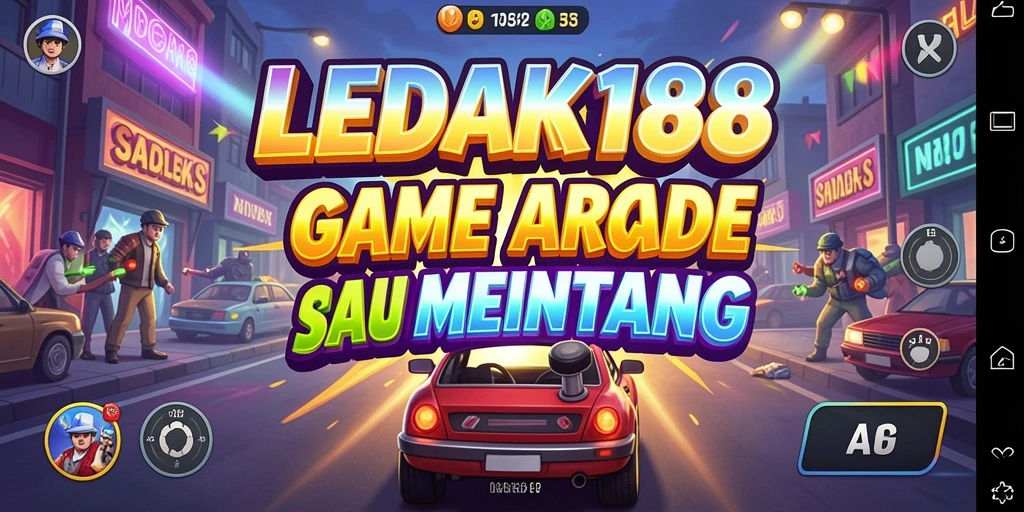 Tampilan gameplay LEDAK188 yang mengasyikkan dan penuh warna.