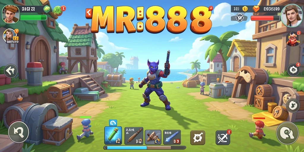 Screenshot gameplay MR888 menampilkan elemen Idle yang menarik.