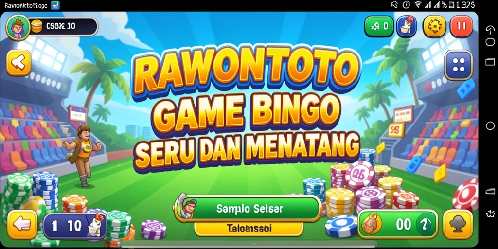 Tampilan gameplay menarik dan seru di RAWONTOTO.