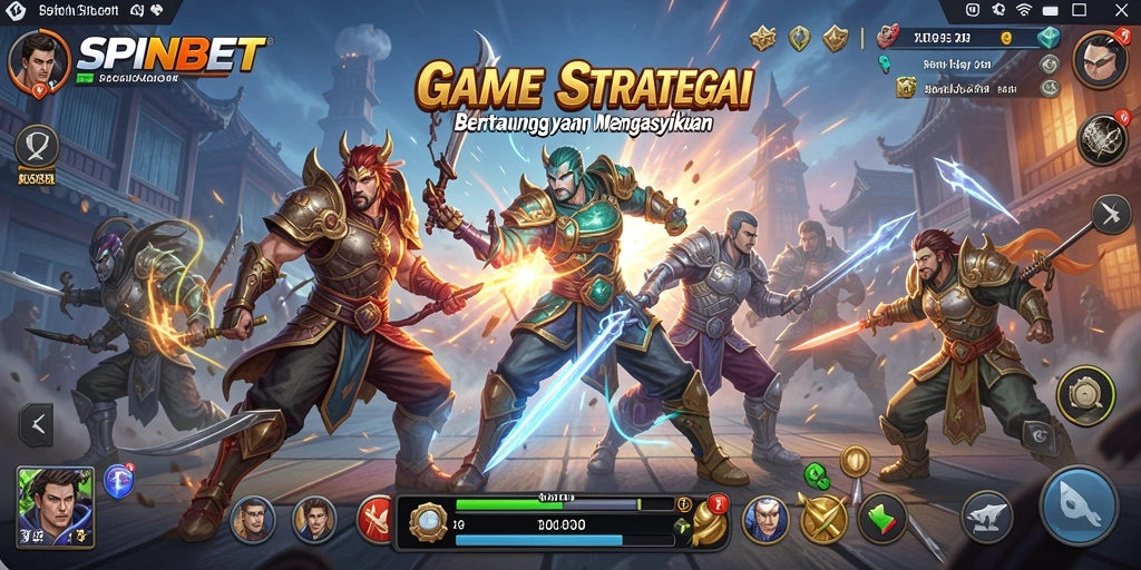 Tampilan menarik dari gameplay SPINBET yang penuh strategi.