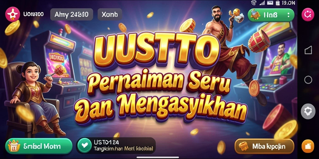 Tampilan gameplay UUSTOTO yang mengasyikkan dan menarik.